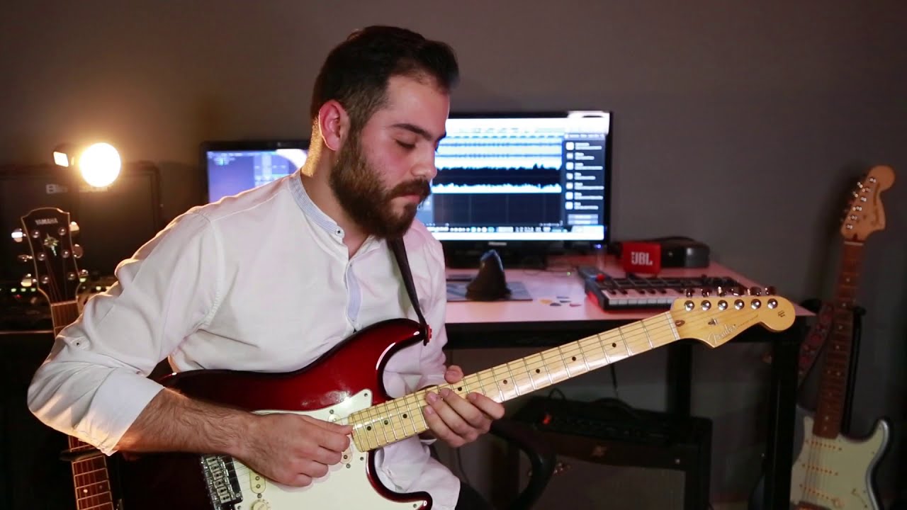 🔥 Johnny Harb's Epic Guitar Solo Cover of 'Adam - Fi Hada' | Gear & Techniques Revealed