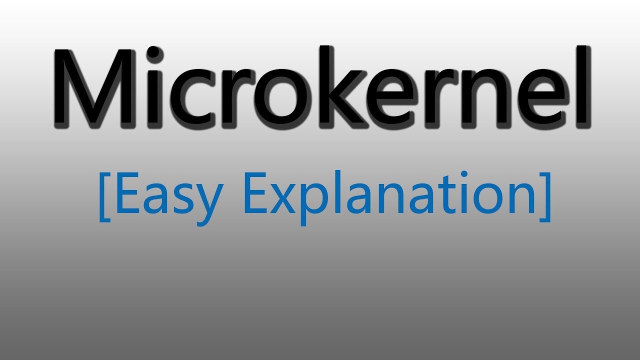 Microkernel in Operating Systems Explained 🖥️
