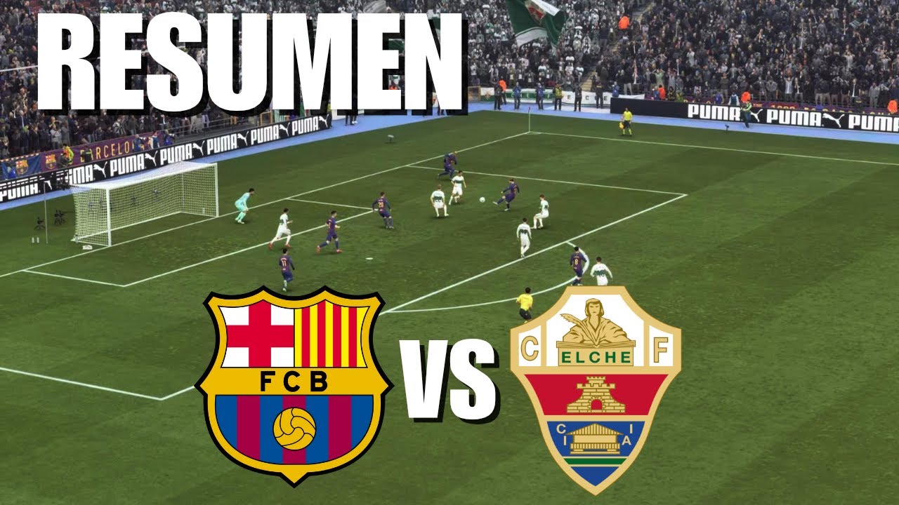 Resumen y Goles del Barcelona vs Elche | LaLiga 2025 ⚽