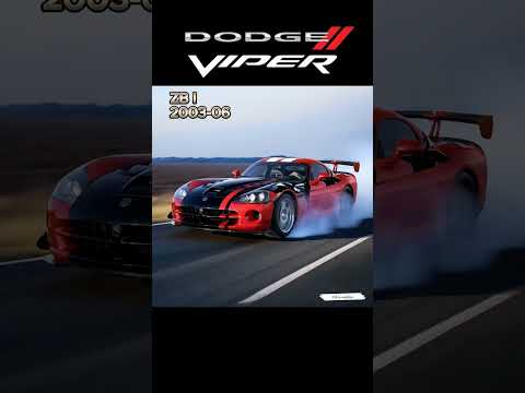 Dodge Viper Evolution (1992-2017)