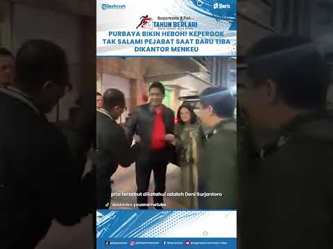 Detik-detik Purbaya Gak Salami Pejabat Dikantor Menkeu, Ada Apa Sebenarnya?