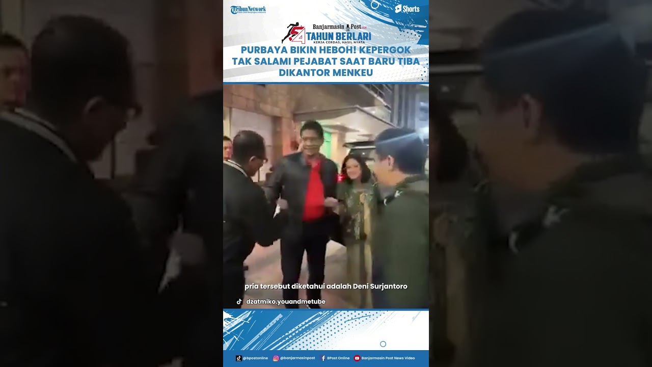 Viral! Momen Purbaya Yudhi Sadewa Turun dari Mobil di Kantor Menkeu ๐จ