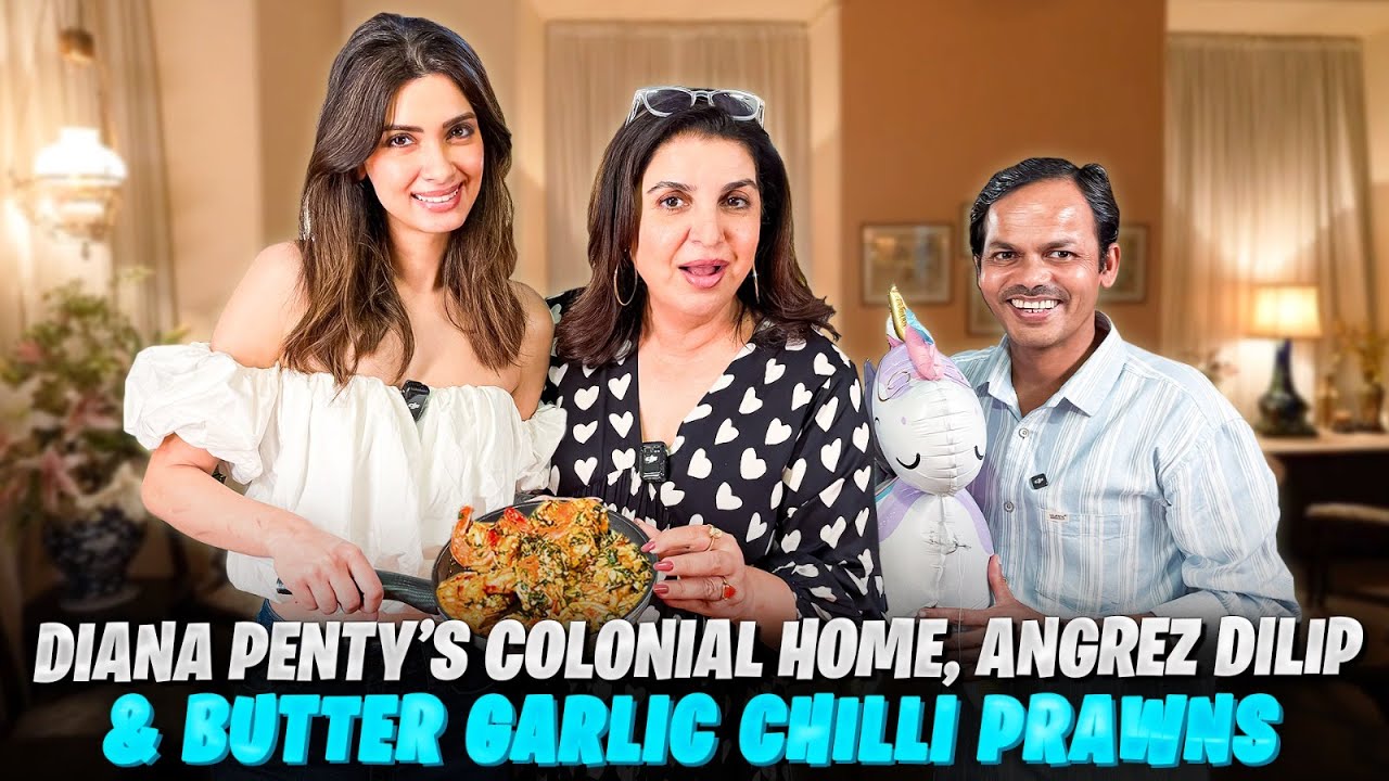 Diana Penty's Stunning Ancestral Home Tour & Delicious Butter Garlic Chilli Prawns 🍤