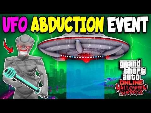 HOW TO GET ABDUCTED BY UFO & GET THE NEW GRAY ALIEN OUTFIT & WEAPON IN GTA ONLINE!