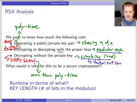 Unit 3 Class 14: RSA Key Generation