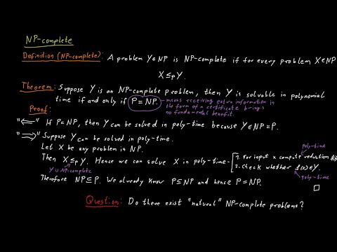 The Complexity Class NP-complete