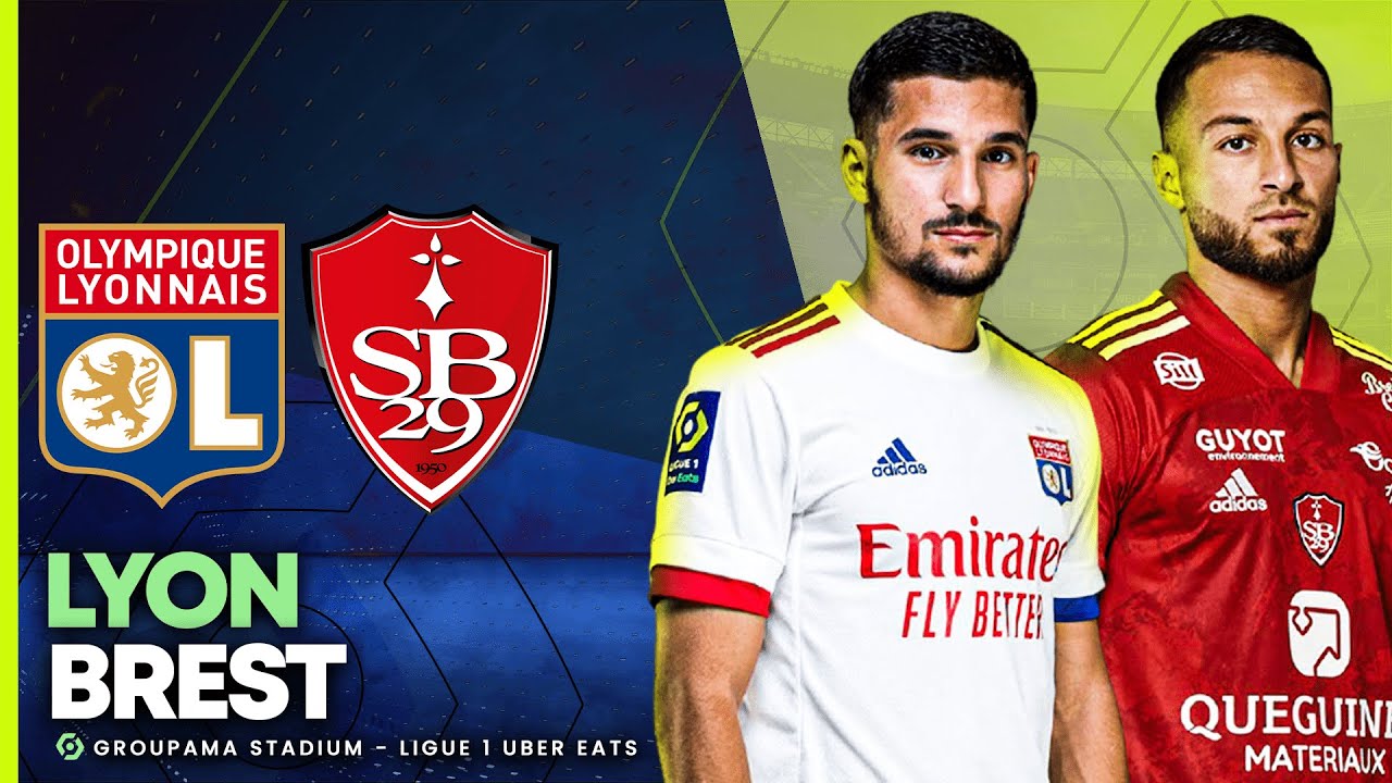 ⚽ Lyon vs Brest Live Match: Slimani Scores! | Ligue 1 Highlights