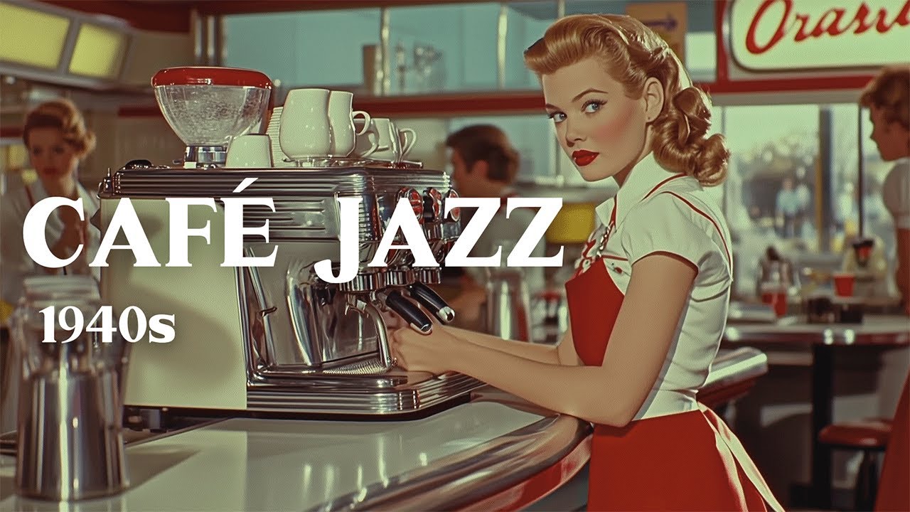 Retro Café Jazz 🎶 Cozy 1940s Jazz for a Relaxing Day