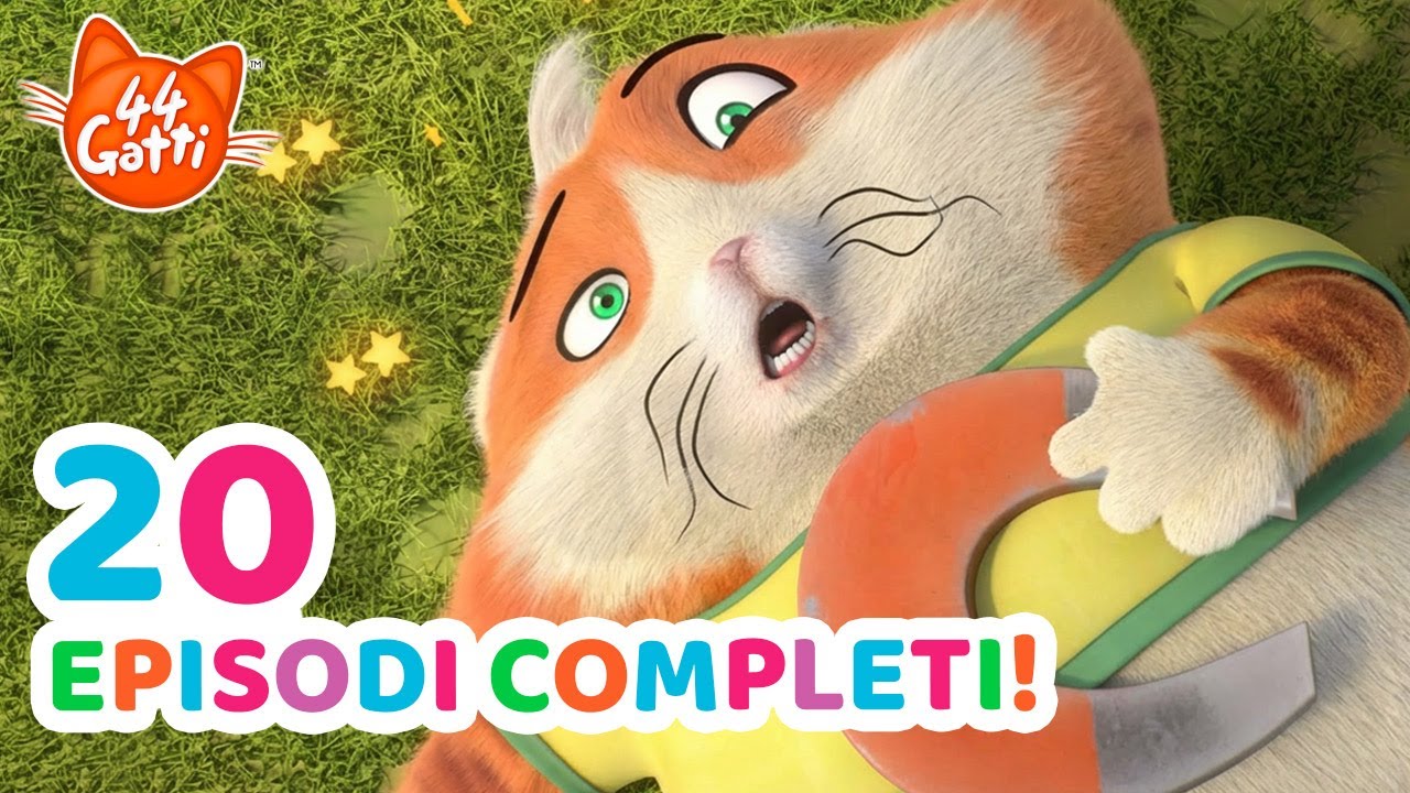 44 Gatti: 20 Episodi Preferiti per Bambini 🎉