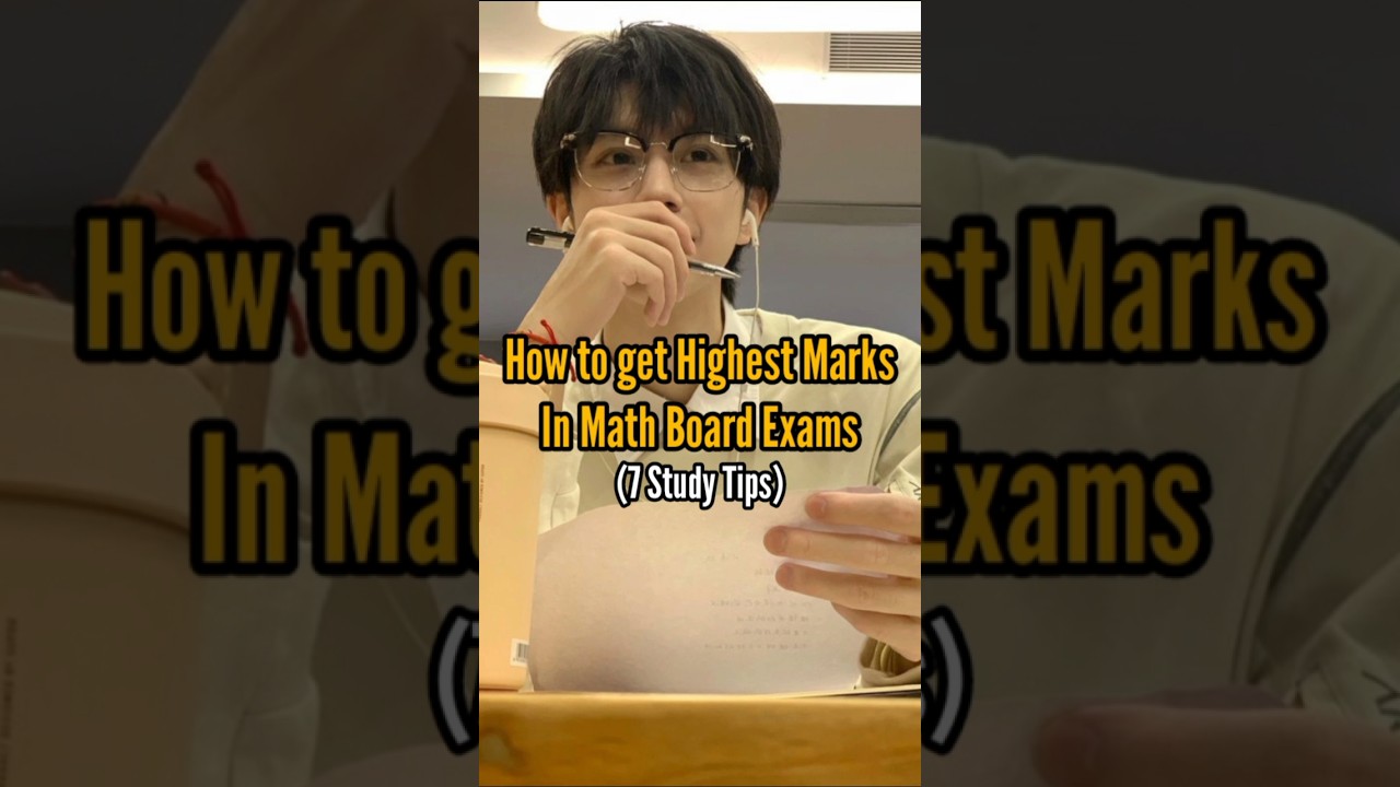 7 Proven Tips to Become a Math Topper 📚