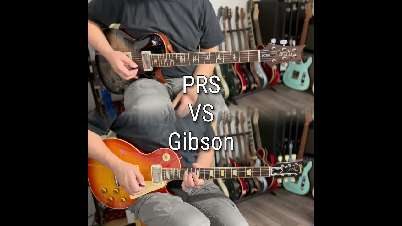 PRS vs Gibson: Still Got The Blues - Gary Moore Intro