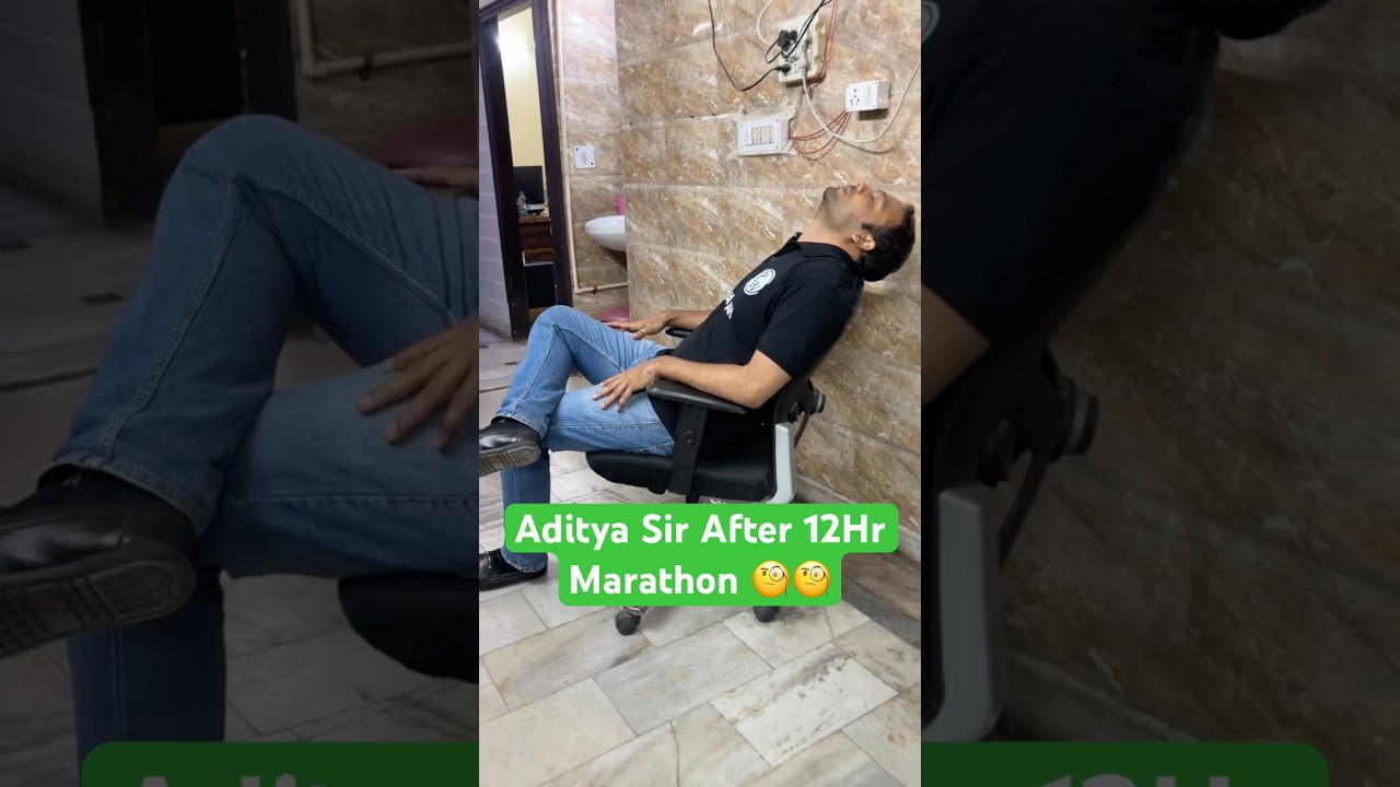 Aditya Sir's 12-Hour Marathon Class Highlights 🎥