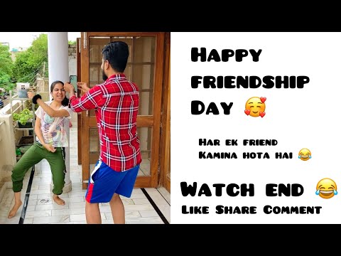 Happy Friendship Day 🥰 ~ Har Ek Friend kamina hota hai ~ Whatsapp Status ~ Dushyant Kukreja #shorts