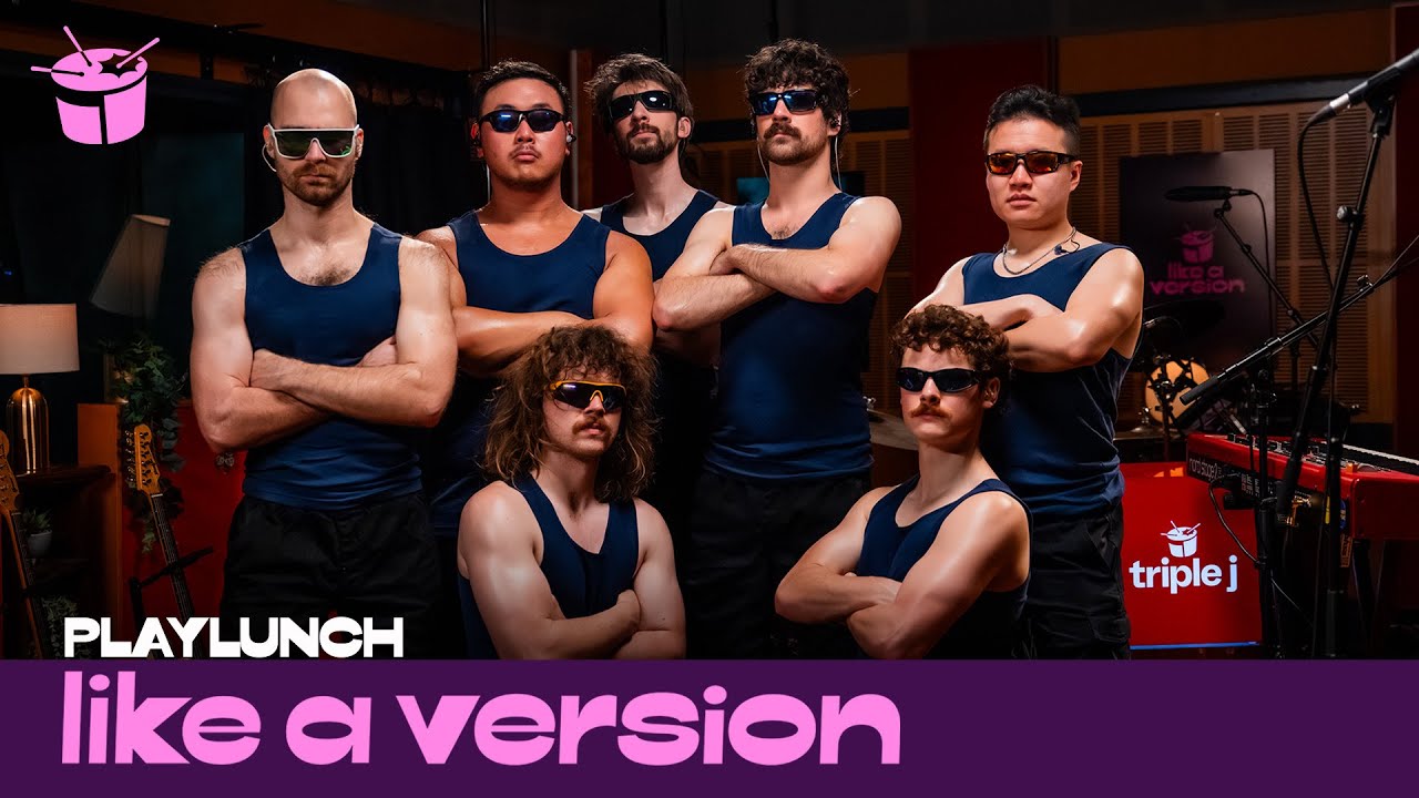 Playlunch Covers 'It's Raining Men' for Like A Version 🌧️