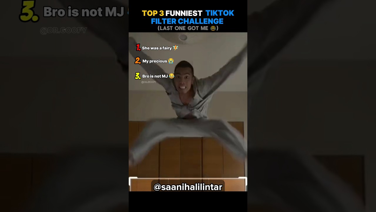 Top 3 Funniest TikTok Filter Challenge Moments 😂