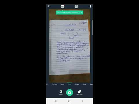 Quick Guide: Scan Assignments with Camscanner 📄
