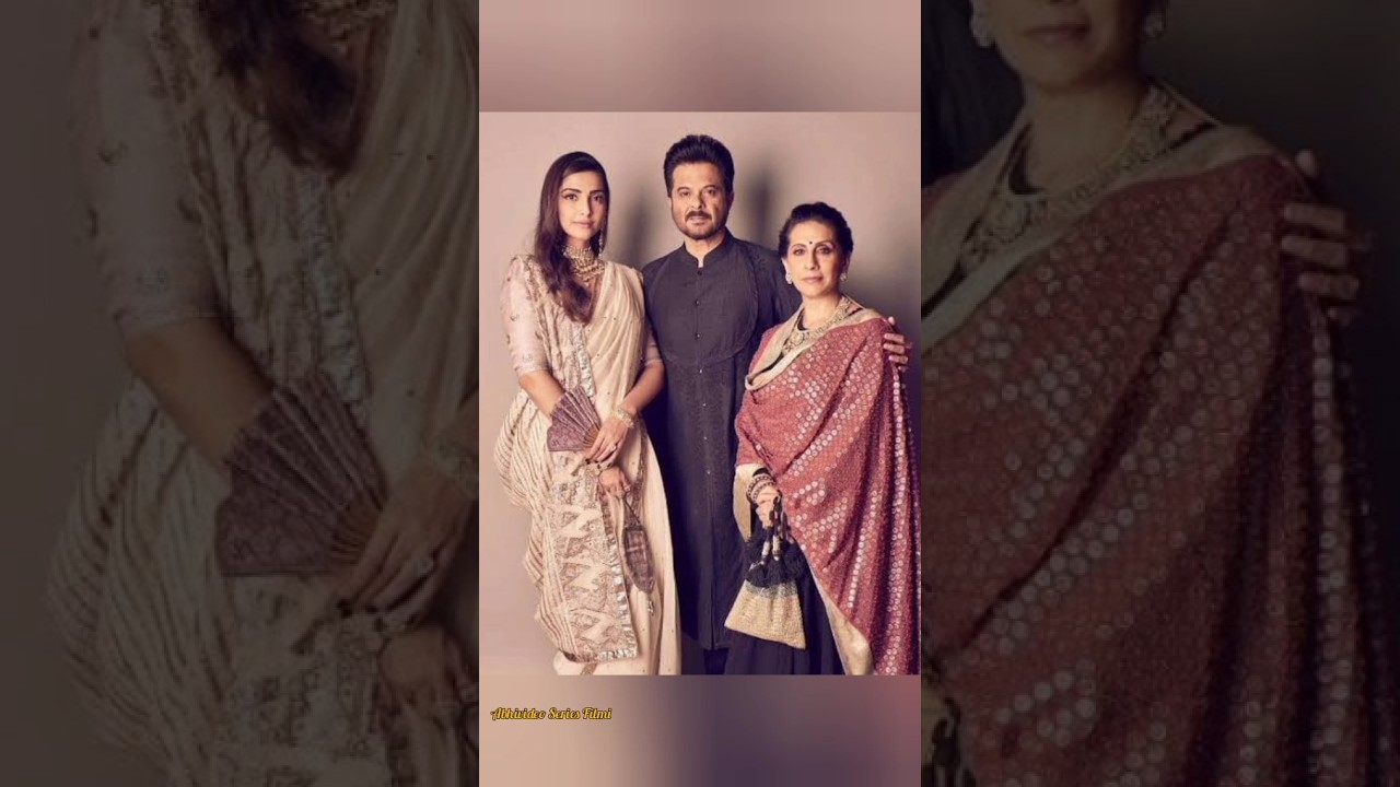 Anil Kapoor wife daughter together family pics