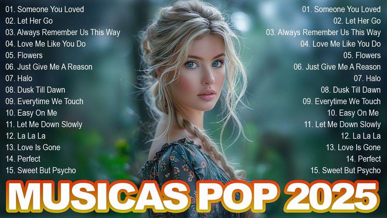 Top 100 Músicas Internacionais Mais Tocadas de 2025 - Acústico Pop