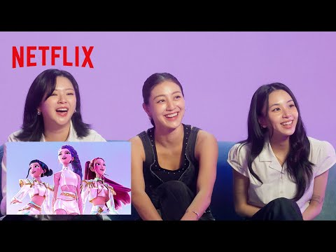 TWICE Rates Huntrix’s Looks from K-Pop Demon Hunters | Netflix