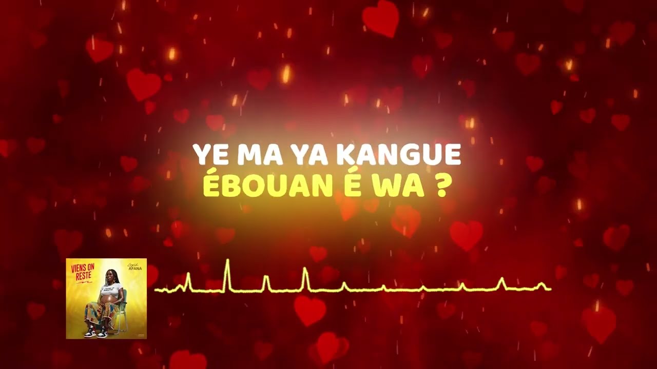 Loyik Afana - Viens On Reste (Lyrics Video) 🎶