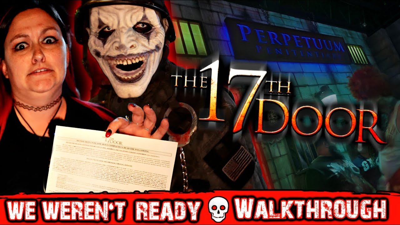 Terrifying 17th Door Haunted House Walkthrough 👻