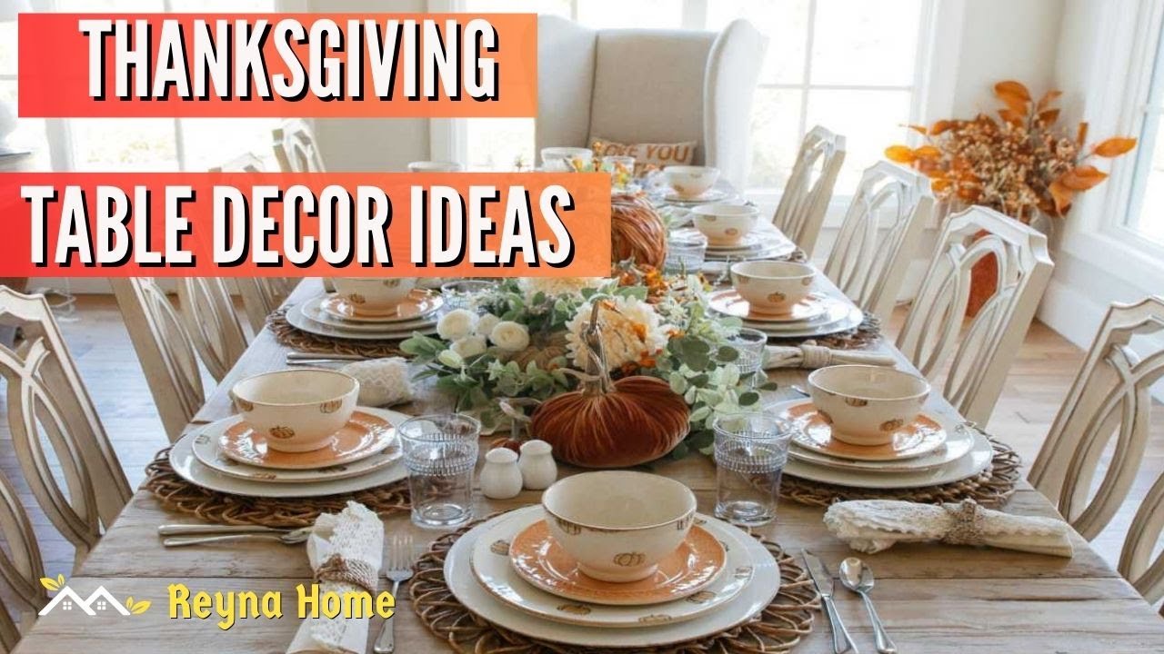 Simple Fall & Thanksgiving Table Decor Ideas π