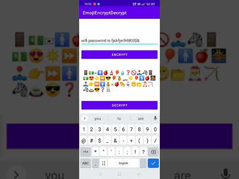 Fun text-to-emoji encryption-decryption app!