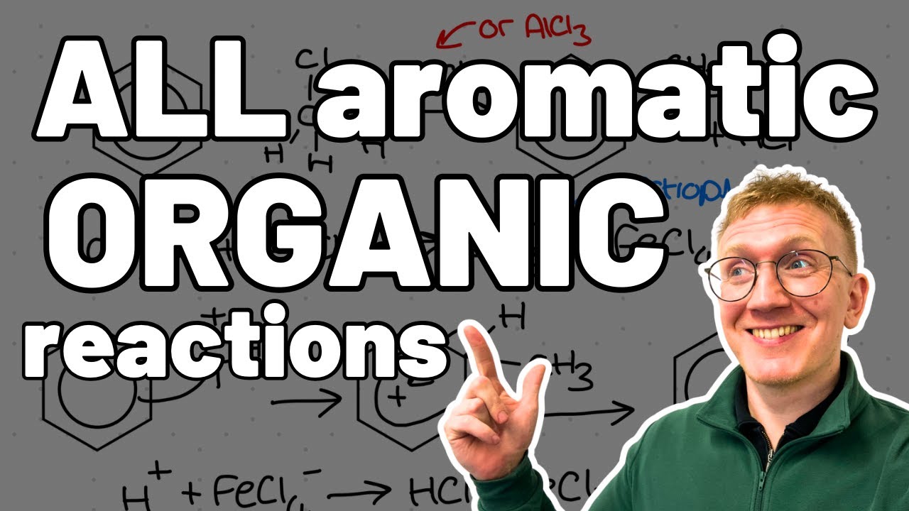 A-level Aromatic Chemistry Reactions Explained π