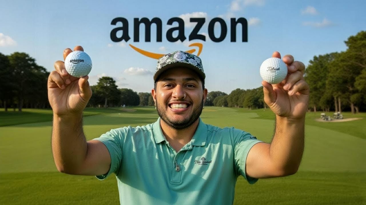 Amazon Basics Golf Balls vs. Titleist Pro V1 ⛳