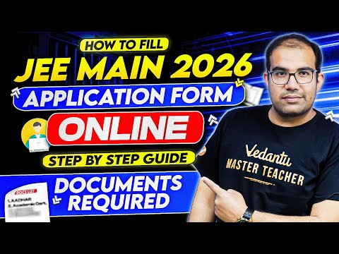 How To Fill JEE 2026 Application Form ✅ | Step By Step Procedure | Vinay Shur Sir