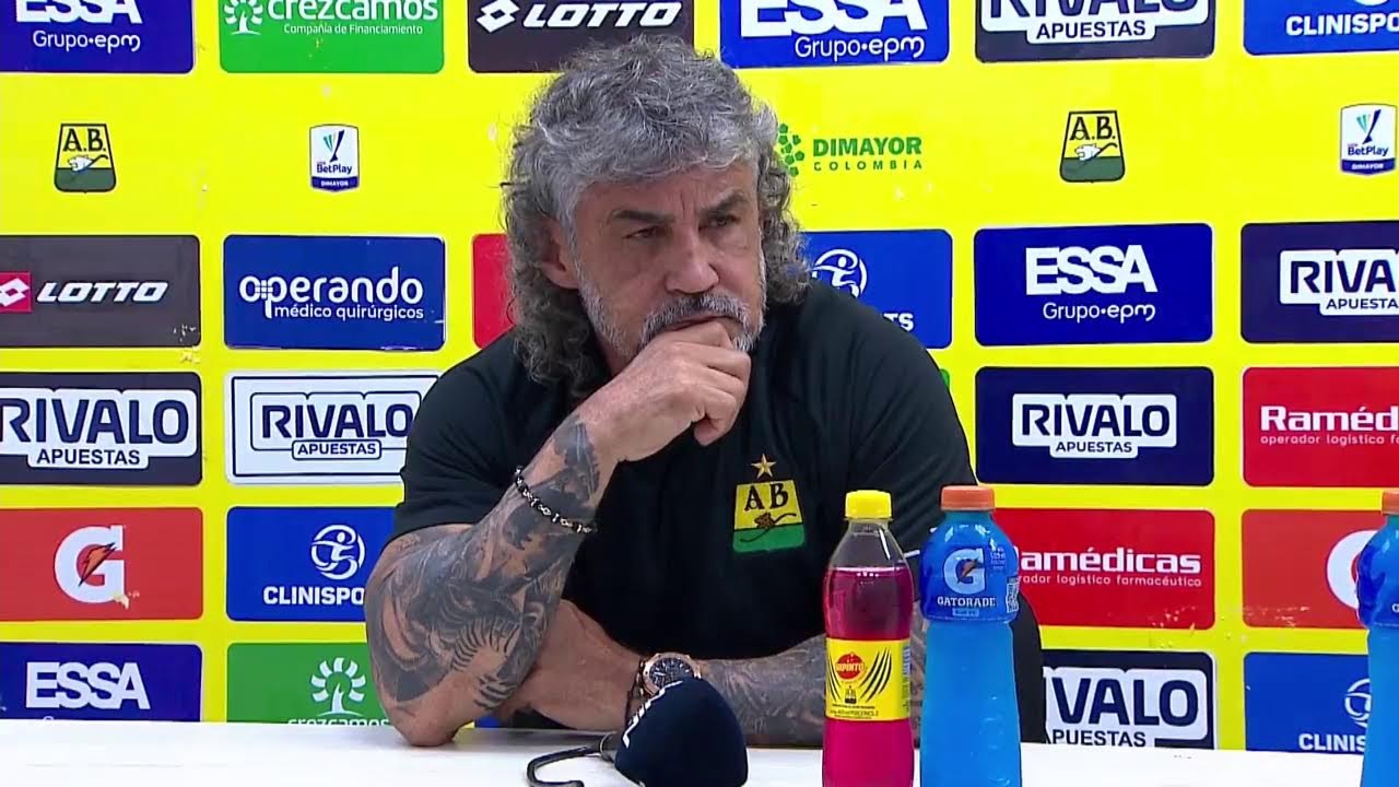 Bucaramanga Press Conference After Match vs La Equidad