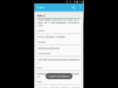 Crypto Demo for Android
