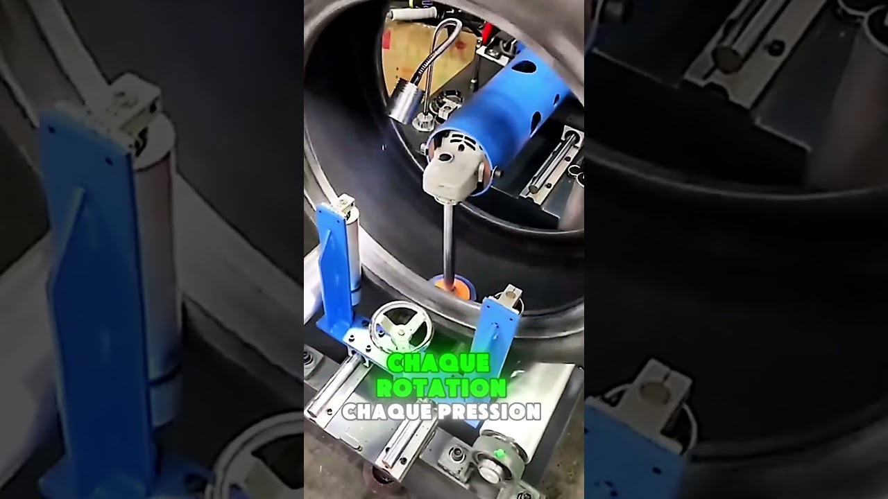 La Renaissance d’un Pneu : Découvrez la Magie de la Réparation Industrielle 🛞