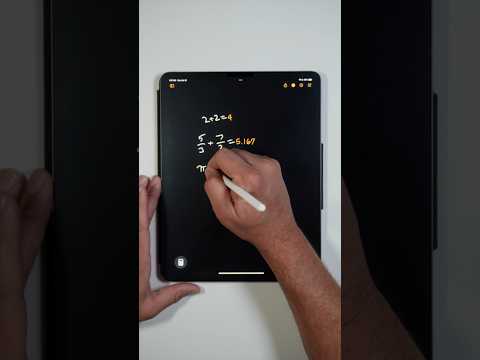 iPadOS 18: Math Notes App on the Calculator is Killer!