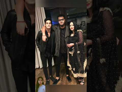 Aaman Devgan with mom Neelam Devgan & dad Danish Devgan ❤️ #newsong #uyiamma #shortvideo