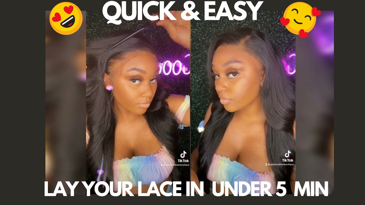Quick Lace Wig Install with GOT2BE Freeze Spray ✨
