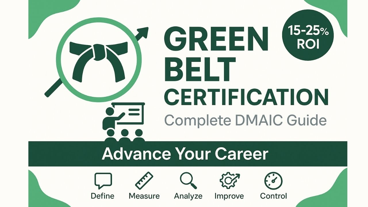 Lean Six Sigma Green Belt Certification Guide 2025