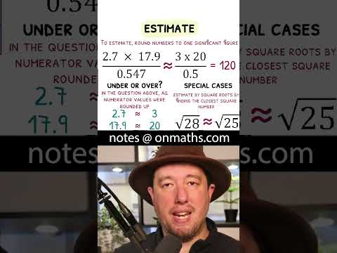 Accuracy - OVER and UNDER Estimation #maths #gcse #gcsemaths #gcserevision