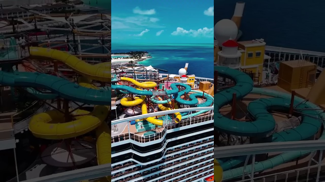 If this is what cruising MSC World America looks like, we’re all in 💙 | 📸 @aureliestoryy