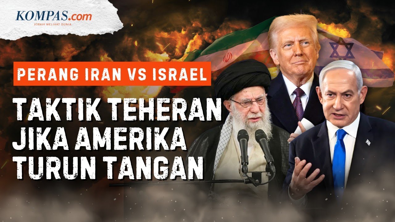 Perang Iran vs Israel: Respons Teheran Jika AS Terlibat