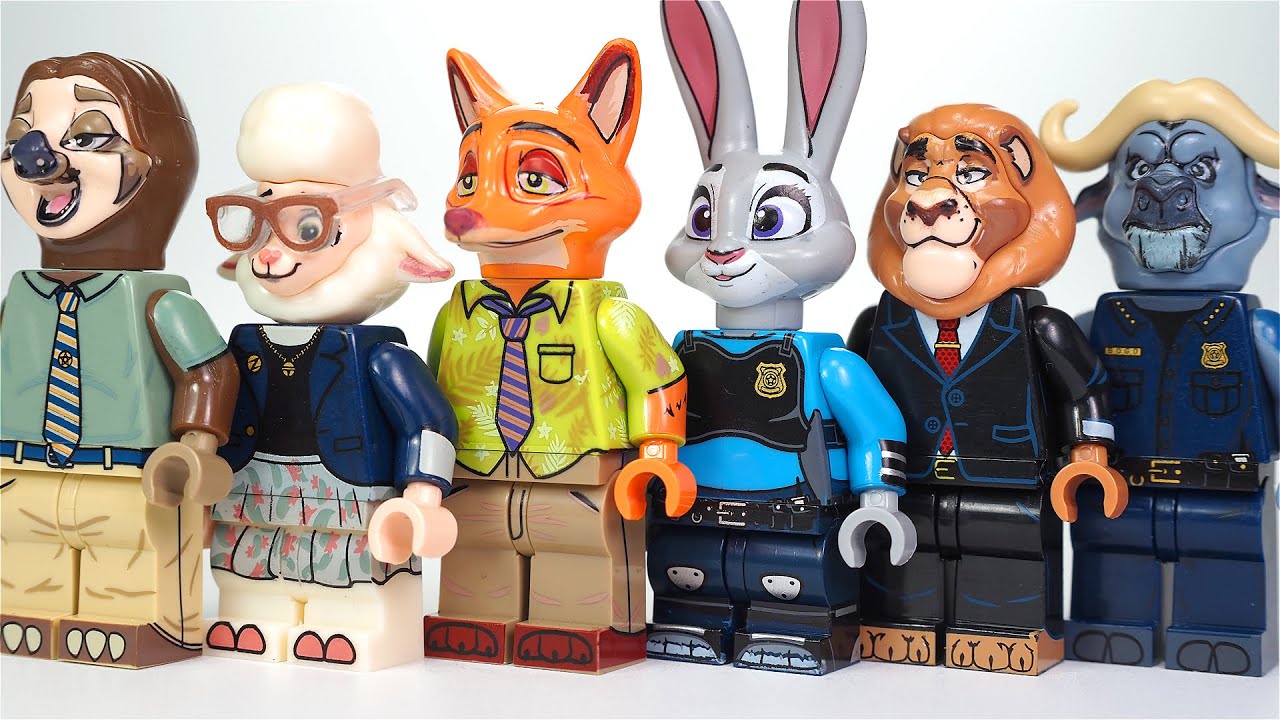 LEGO Zootopia 2 Minifigures Review 🦊