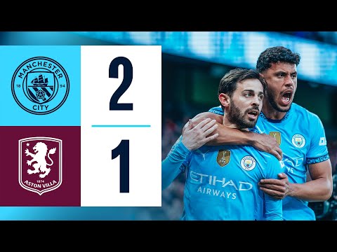 Highlights! | NUNES FIRES INJURY TIME WINNER AS CITY MOVE UP TO THIRD | City 2-1 Aston Villa