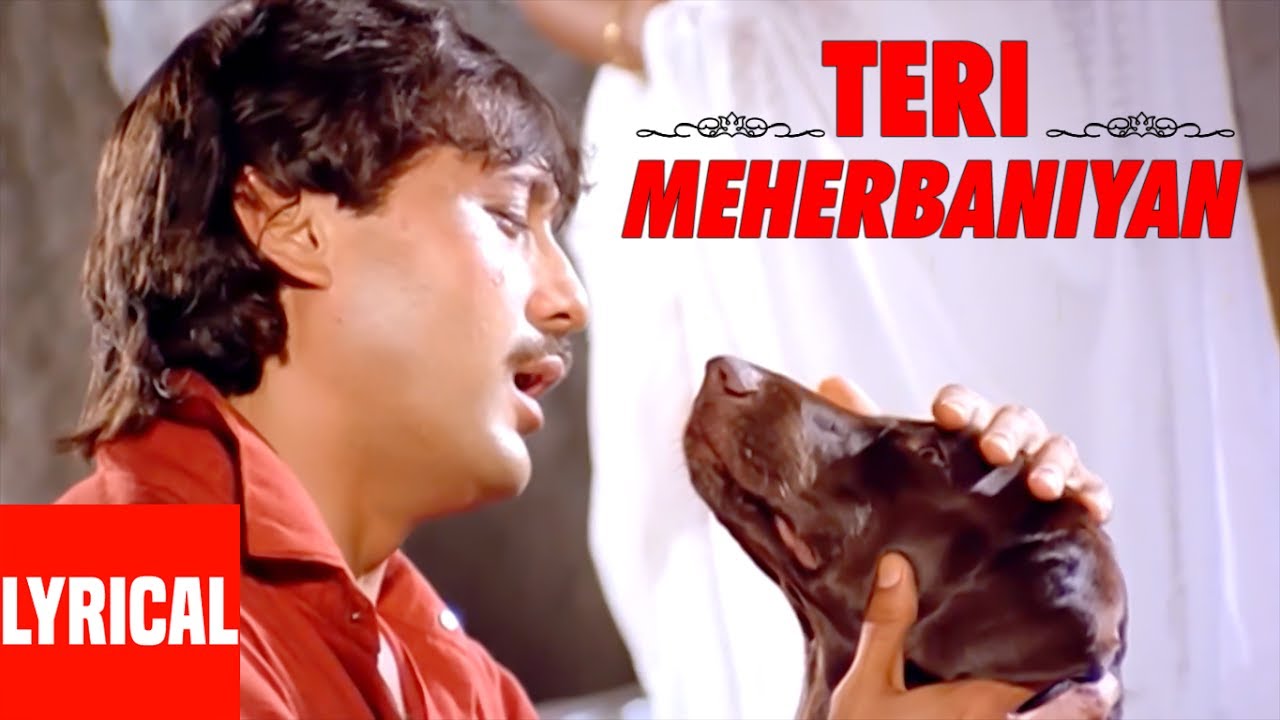Teri Meherbaniyan Title Track Lyrical Video | Shabbir Kumar | Jackie Shroff & Poonam Dhillon