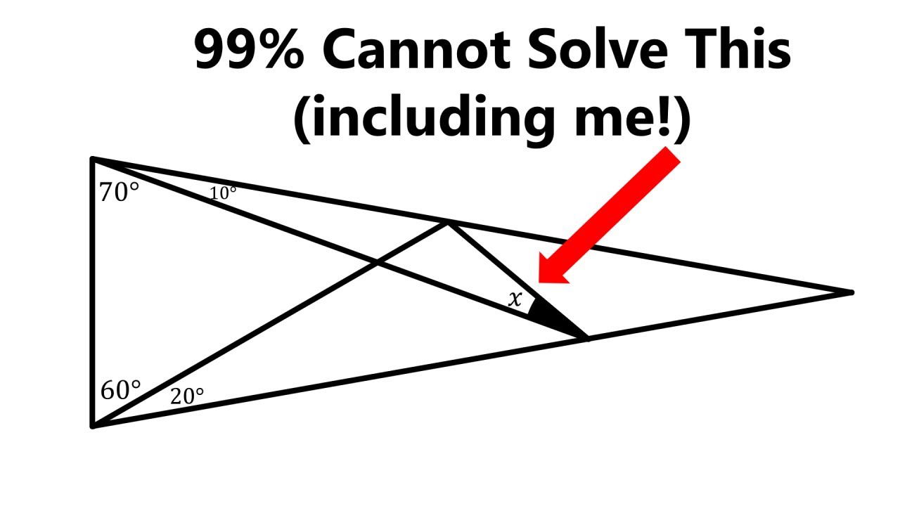 The Ultimate Challenge: Solving the 'Hardest Easy' Geometry Puzzle 🧩