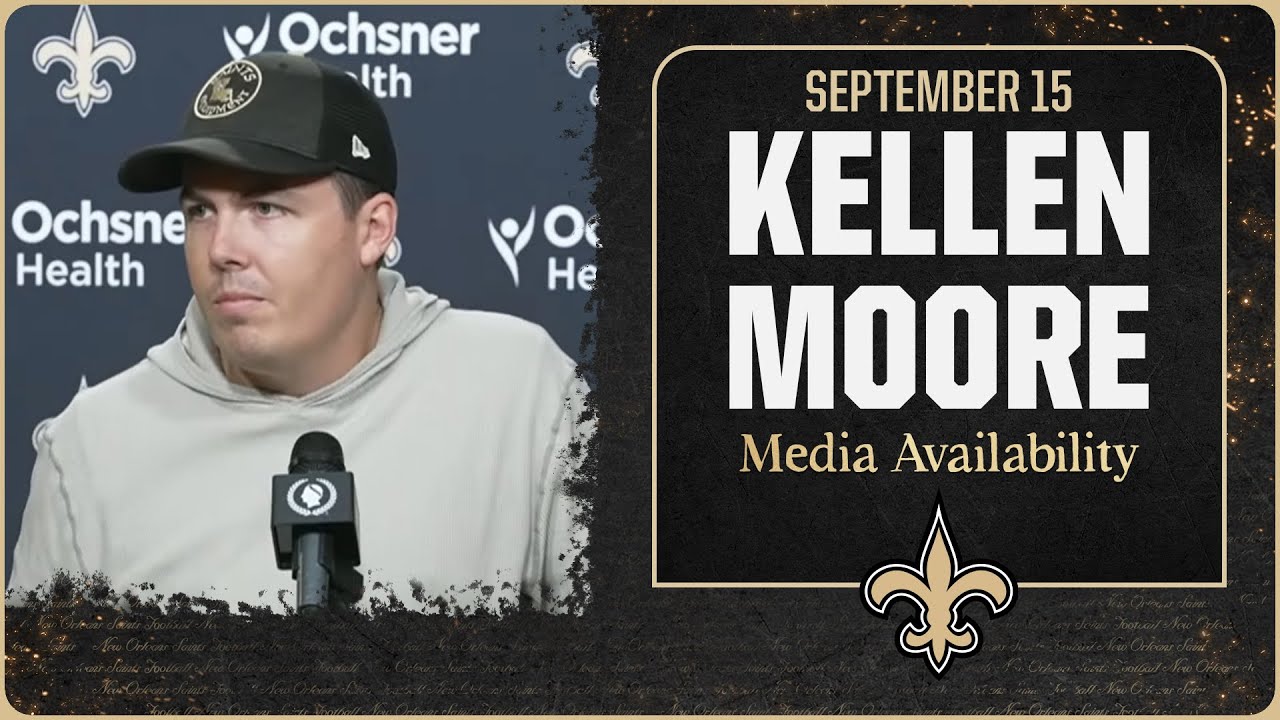 Kellen Moore Prepares Saints for Week 2 Showdown Against 49ers & Seahawks π
