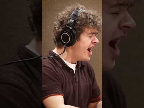 Gaten Matarazzo Singing😍 #strangerthingss5 #gatenmatarazzo #netflix #dustinhenderson