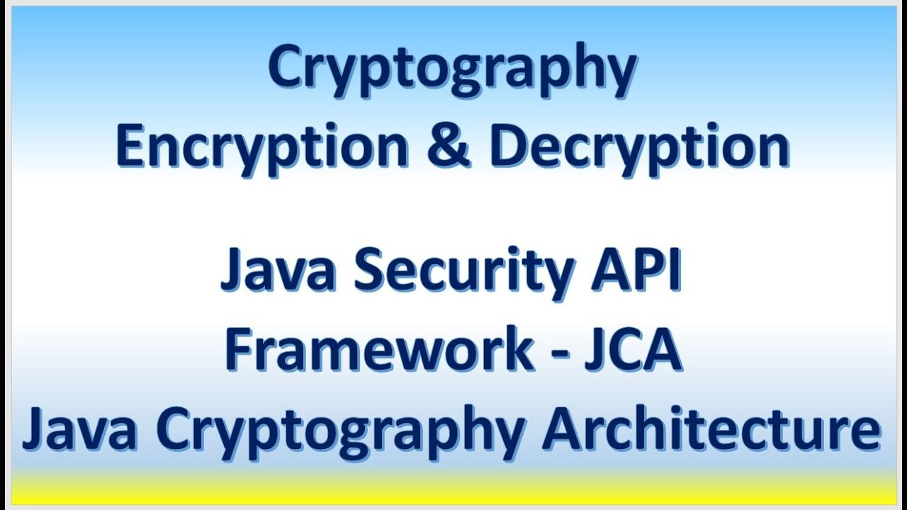 Master Java Cryptography: Encryption & Decryption with JCA 🔐