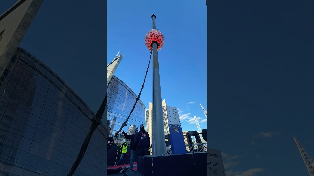 2025 New Year’s Eve Ball Drop Test 🎉