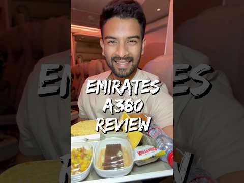 Is The Emirates A380 Food Really That Good? 🍽️✈️