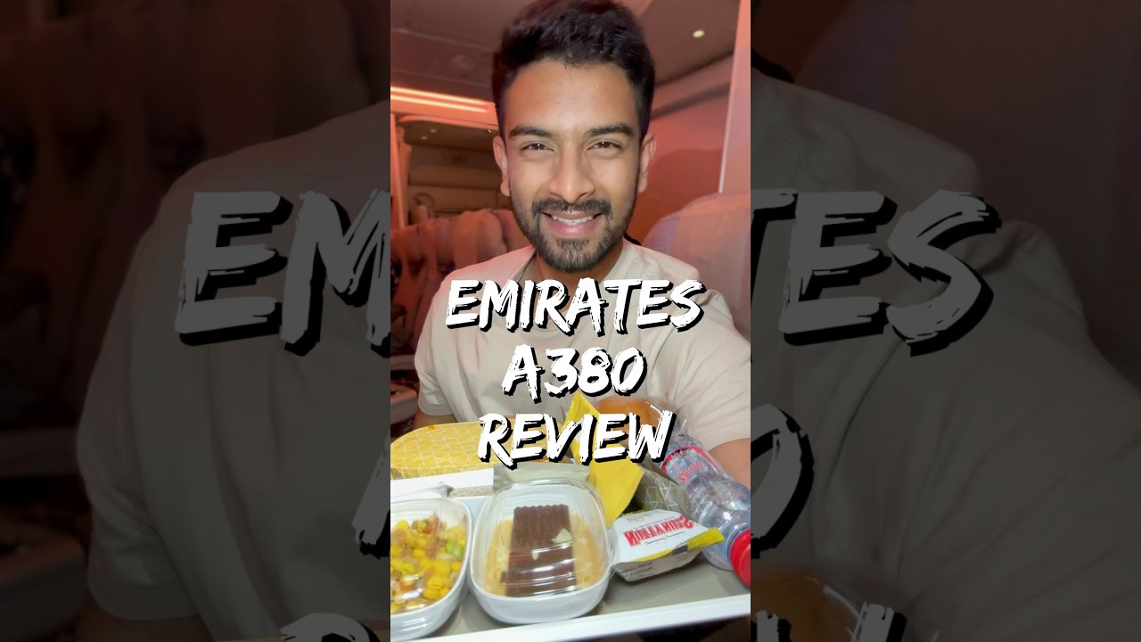 Is the Emirates A380 Food Worth the Hype? βοΈ